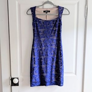 Blue Lace Dress